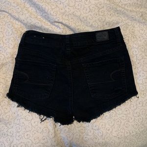SOLD American eagle high rise distressed shorts